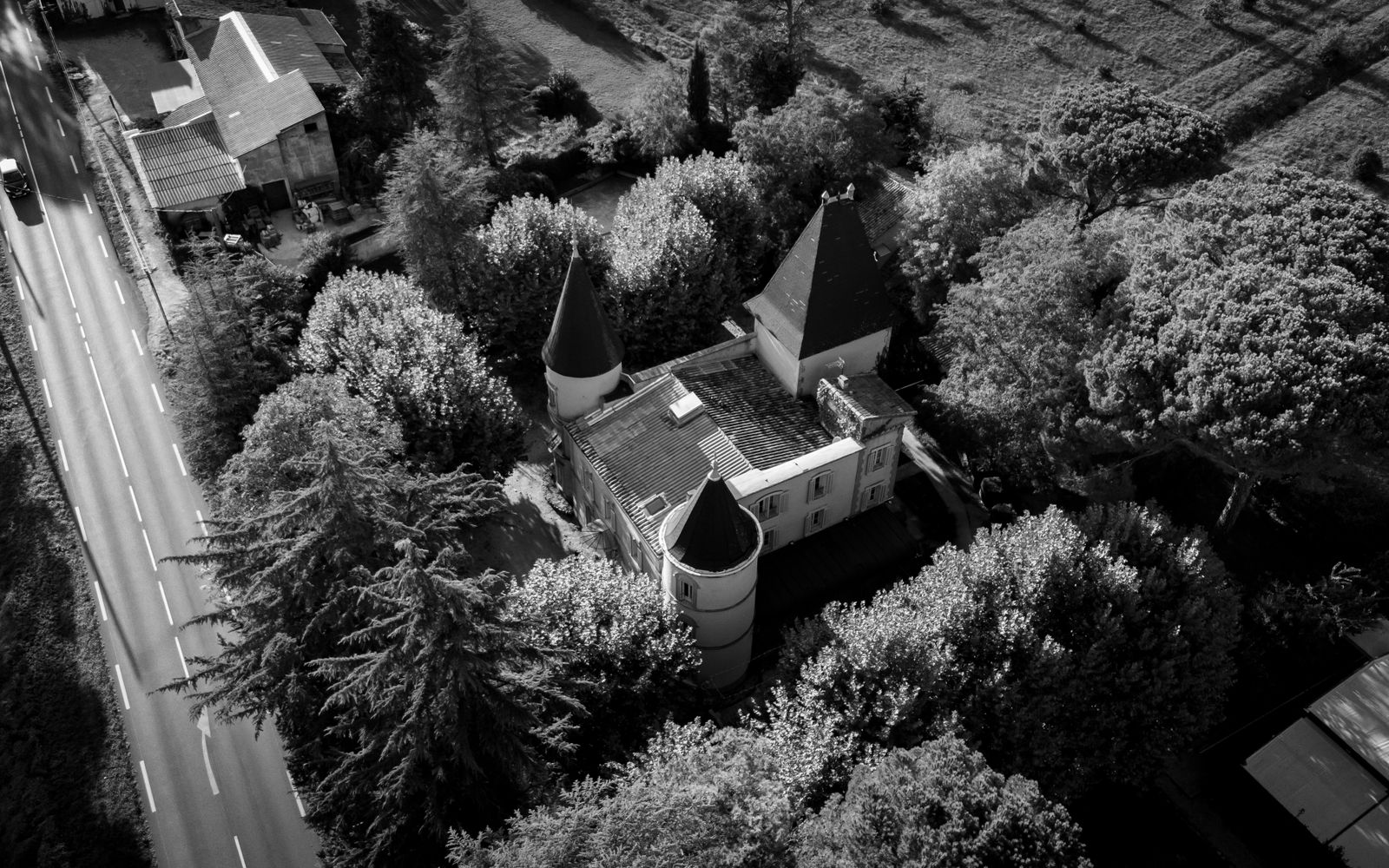 Vue aérienne
